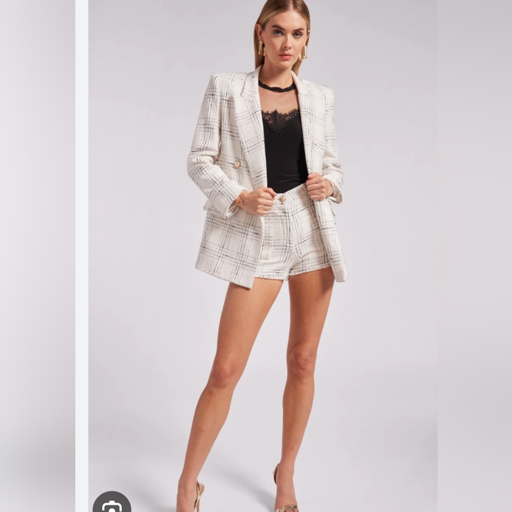Generation love cream tweed set size medium